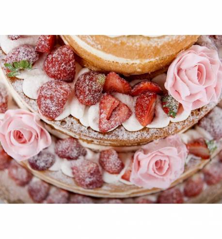 Tort naked cake