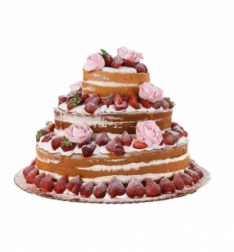 Tort naked cake