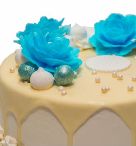 Drip cake jasny